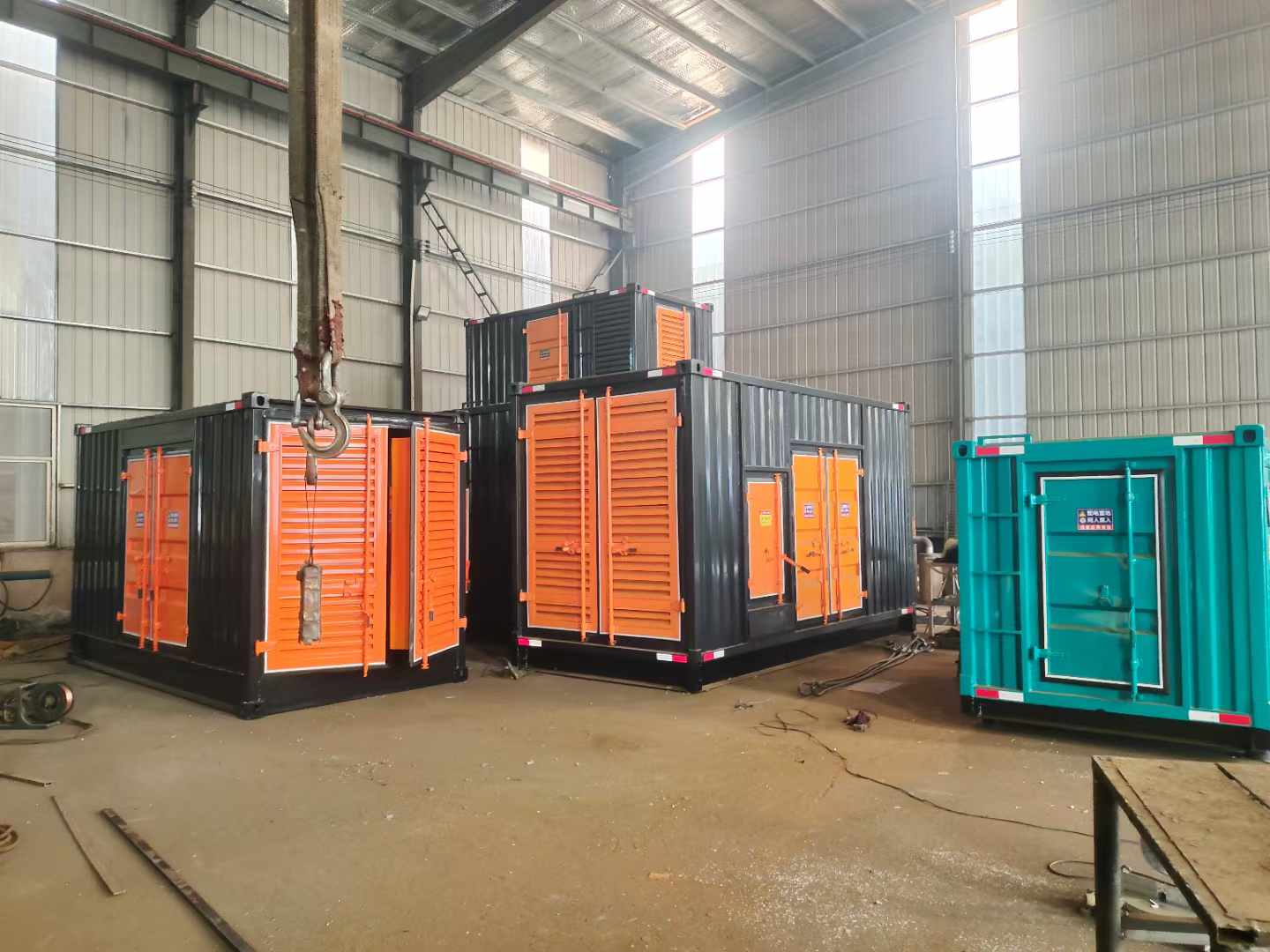 甘德500kw柴油发电机组可以带动多少功率设备？